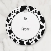 かわいい田舎の牛 フェイバータグ (正面)