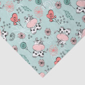 かわいい田舎の牛 薄葉紙 (詳細)