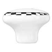 かわいい田舎の豚の愛好家の装飾 セラミックノブ (側面)