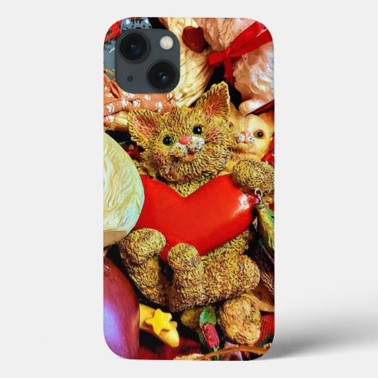 かわいい田舎猫iPhoneケース Case-Mate iPhoneケース (裏面)