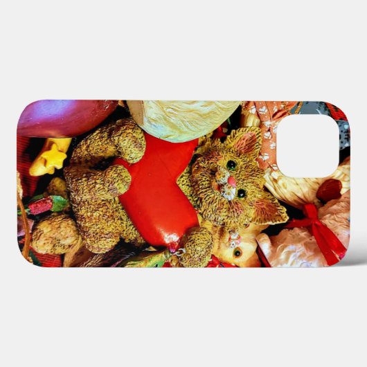 かわいい田舎猫iPhoneケース Case-Mate iPhoneケース (裏面 (横))