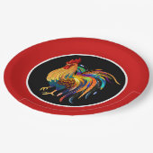 かわいい田舎者のパーティー ペーパープレート (アングル)