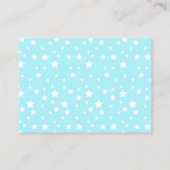 かわいい男の子おむつラッフル エンクロージャーカード (裏面)