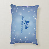 かわいい男の子で文字を変えられる アクセントクッション (裏面(縦))