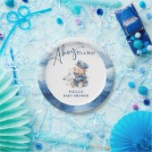 かわいい男の子の赤ちゃん航海のシャワー ペーパープレート (パーティー)