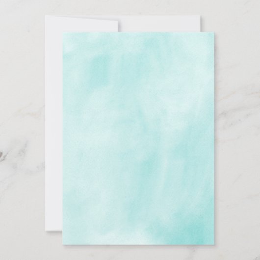 かわいい男の子の飛行機テーマ第1誕生日パーティー 招待状 (裏面)