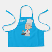 かわいい男の子シェフ エプロン (正面)