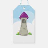 かわいい男の子ドラゴン1歳の誕生日 ギフトタグ (裏面)