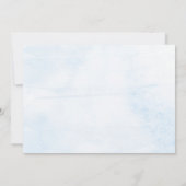 かわいい男の子ハロウィーン2回目の誕生日 招待状 (裏面)