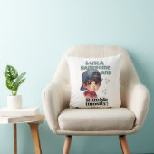 かわいい男の子ハンサムで謙虚 クッション (椅子)