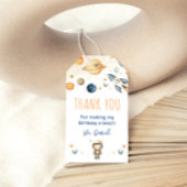 かわいい男の子宇宙誕生日ギフトラベル ギフトタグ