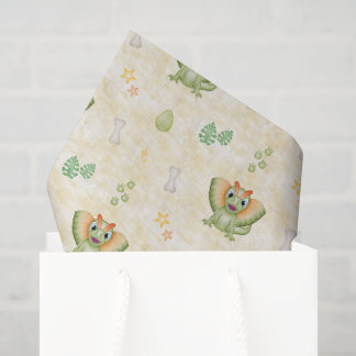 かわいい男の子恐竜の誕生日 恐竜 薄葉紙
