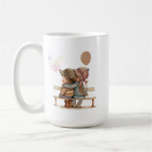 かわいい男の子&ガールマグカップ コーヒーマグカップ (左)