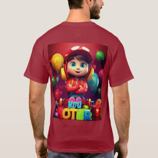 かわいい男の子T.シャツのための子供3Dデザイン Tシャツ