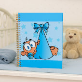 かわいい男の赤ちゃんおしゃぶり プランナー手帳