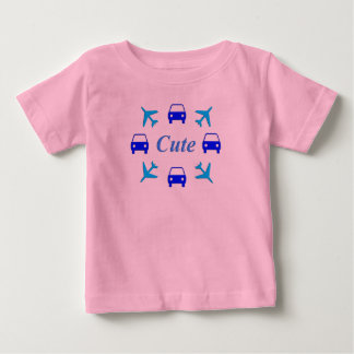 かわいい男の赤ちゃんオールインワンスーツ ベビーTシャツ