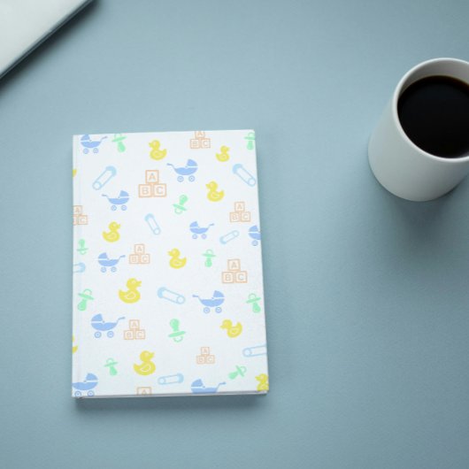 かわいい男の赤ちゃん柄スクラップブック紙