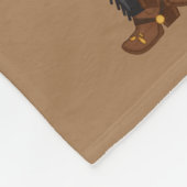 かわいい男の赤ちゃん追加の名前カウボーイブランケット フリースブランケット (角)