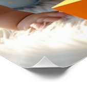 かわいい男の赤ちゃん&ガール遊ズインザサンライト子供部屋 ポスター (コーナー)