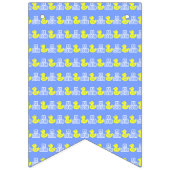 かわいい男の赤ちゃん バンティングフラッグ (第1の旗)