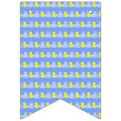 かわいい男の赤ちゃん バンティングフラッグ (第3の旗)