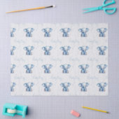 かわいい男の赤ちゃん 薄葉紙 (クラフト)