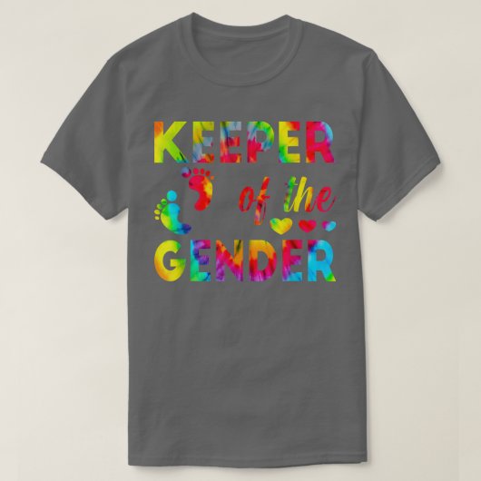 かわいい男女のベビーがピンクを明かす Tシャツ (デザイン正面)