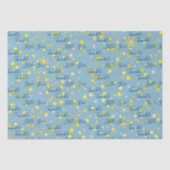 かわいい男女兼用きらびやかな小さな星 薄葉紙 (正面)