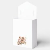 かわいい男女兼用フクロウ赤ちゃんシャワー フェイバーボックス (オープン)