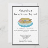 かわいい男女兼用ベビーシャワーbyメール招待状 招待状 (正面)