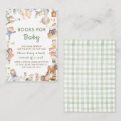 かわいい男女兼用子供部屋韻のベビー エンクロージャーカード (正面/裏面)