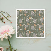 かわいい男女兼用服ボホベイビーシャワー スタンダードカクテルナプキン