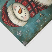 かわいい異常なスリープ素朴雪だるまBA4デコページ 薄葉紙 (詳細)