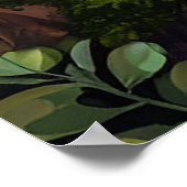 かわいい白いネズミ ポスター (角)