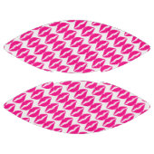 かわいい白いピンクのキスパターンのネックタイCase-Mate アメリカンフットボール (パネル)