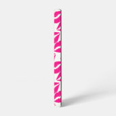 かわいい白いピンクのキスパターンのネックタイCase-Mate Samsung Galaxyケース (左側面)