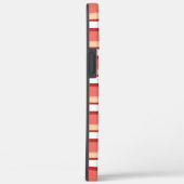 かわいい白いピンクストライプ色 Case-Mate iPhoneケース (裏面 / 右)