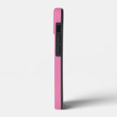 かわいい白い子犬の写真3つ名前ピンク Case-Mate iPhoneケース (裏面 / 左)