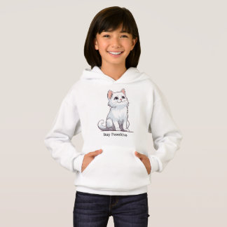 かわいい白い子猫