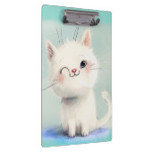 かわいい白い子猫 クリップボード (右)
