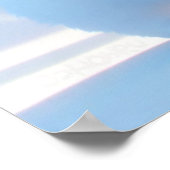 かわいい白い子猫 ポスター (角)