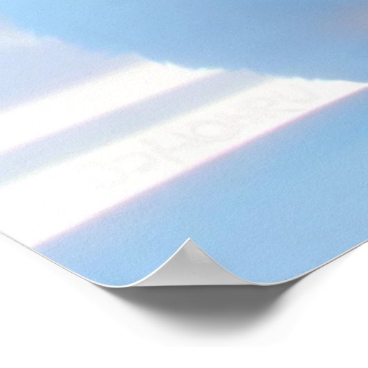 かわいい白い子猫 ポスター (角)