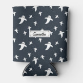 かわいい白い幽霊たち 缶クーラー (正面)