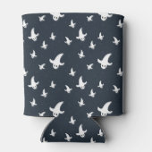 かわいい白い幽霊たち 缶クーラー (裏面)