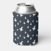 かわいい白い幽霊たち 缶クーラー (缶裏面)