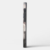 かわいい白い犬がパパと一緒に過ごす写真 Case-Mate iPhoneケース (裏面 / 左)