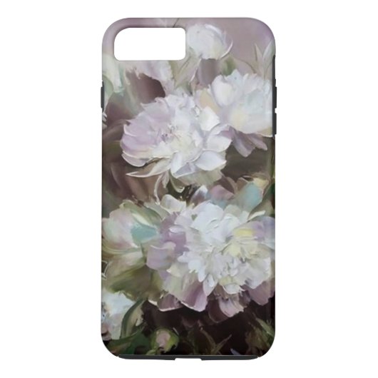 かわいい白い花のアジサイ Case-Mate iPhoneケース (裏面)