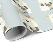 かわいい白くまの包装紙 ラッピングペーパー (ロールコーナー)