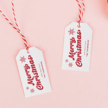 かわいい白と赤のメリークリスマス