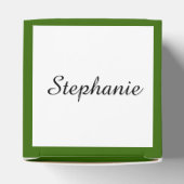 かわいい白ふわふわ食べの羊のカスタムお願い箱 フェイバーボックス (上部)